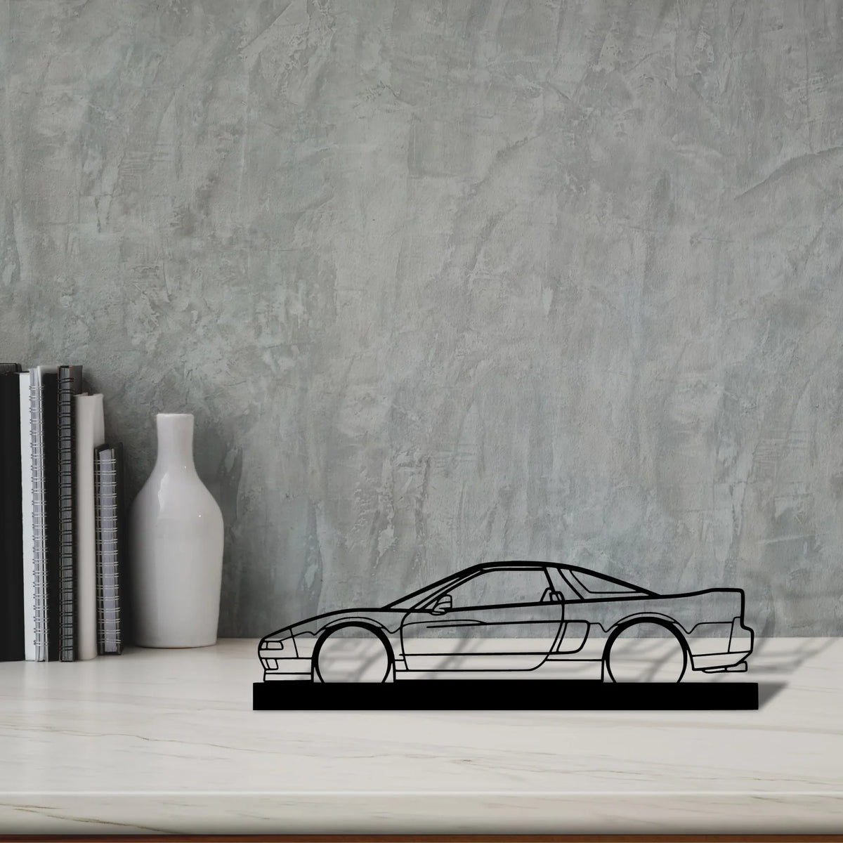 nsx-1991 Silhouette Metal Art Stand - Tinvibe