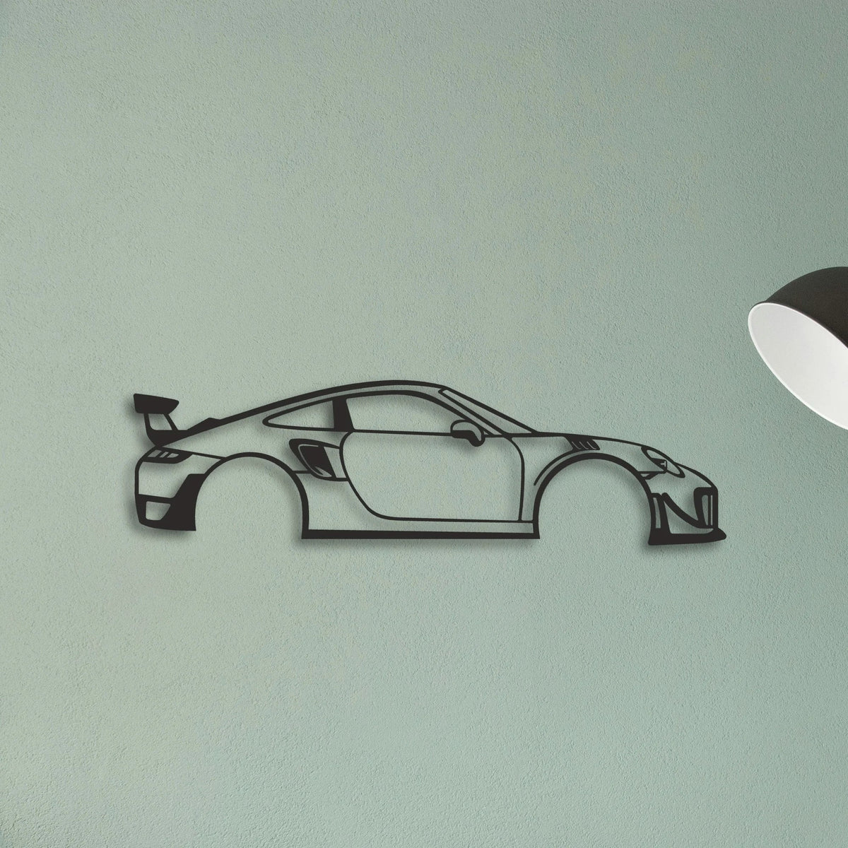 PRS911 Classic Silhouette Metal Wall Art - Tinvibe