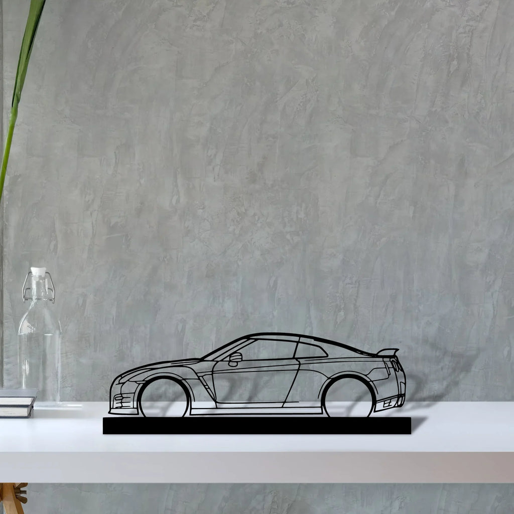 r35-gtr-2012 Silhouette Metal Art Stand - Tinvibe