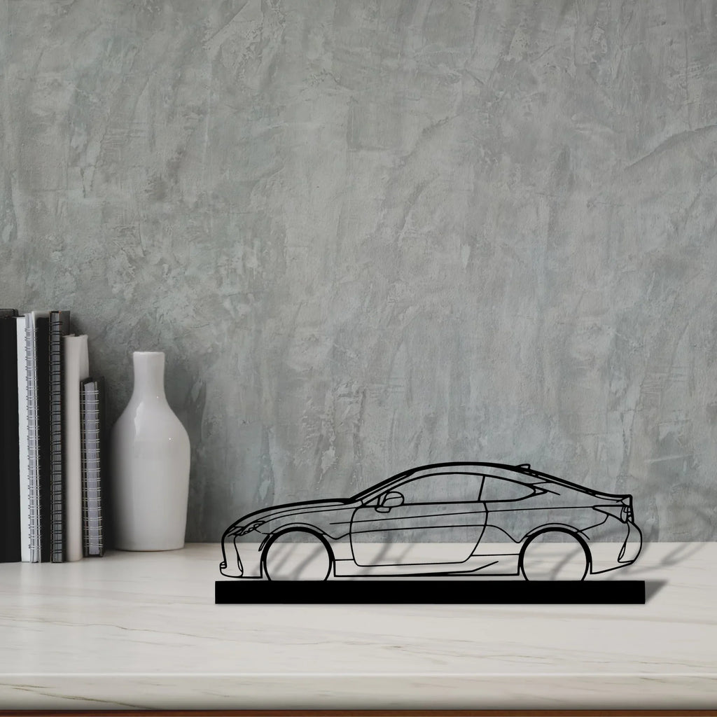 rc-350-f-sport Silhouette Metal Art Stand - Tinvibe