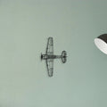 Snj 5 Texan Classic Aircraft Silhouette Metal Wall Art - Tinvibe