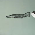 Spitfire Mk Ix 2 Classic Aircraft Silhouette Metal Wall Art - Tinvibe