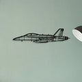 Sportsman 2 2 Classic Aircraft Silhouette Metal Wall Art - Tinvibe