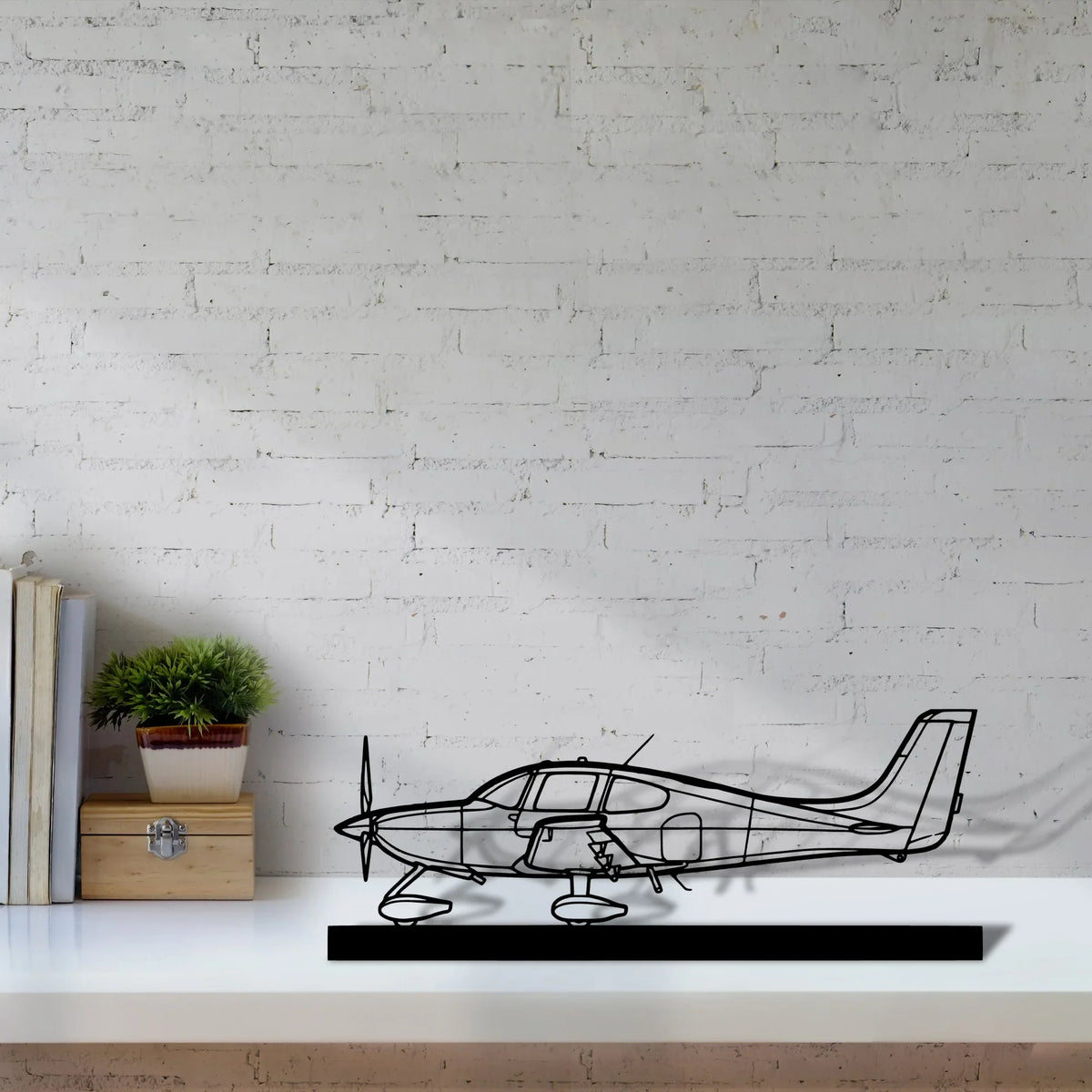 sr22-2 Silhouette Metal Art Stand - Tinvibe