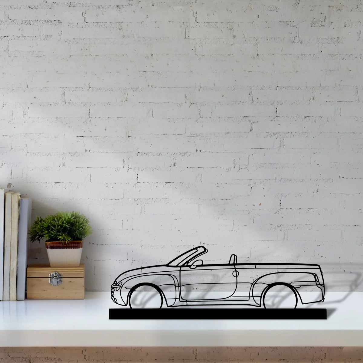 ssr Silhouette Metal Art Stand - Tinvibe