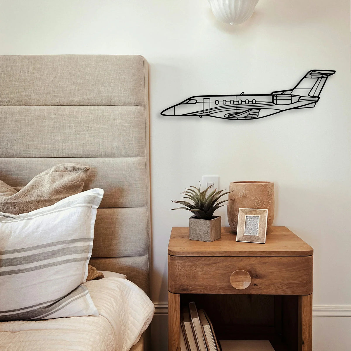 Super Petrel Ls Classic Aircraft Silhouette Metal Wall Art - Tinvibe