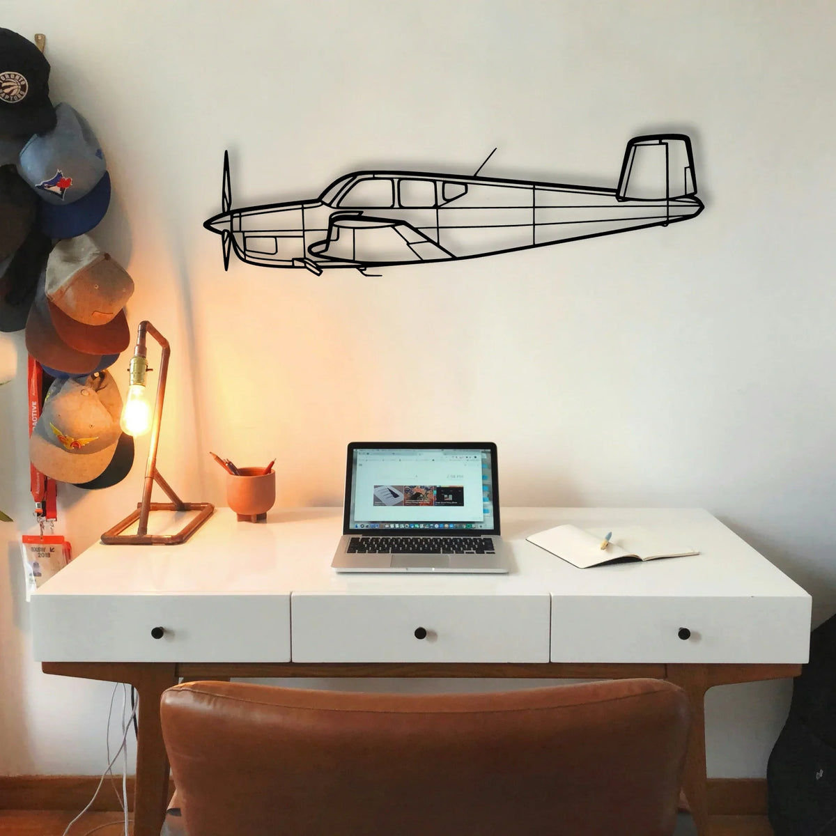 Ta 152H 1 Classic Aircraft Silhouette Metal Wall Art - Tinvibe