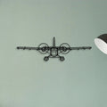 Tbm 850 Classic Aircraft Silhouette Metal Wall Art - Tinvibe