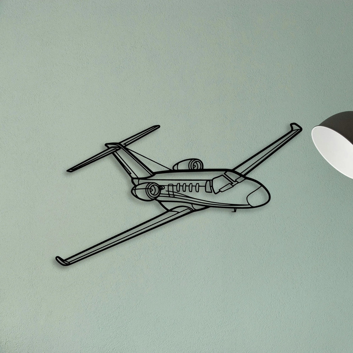 Tornado 5 Classic Aircraft Silhouette Metal Wall Art - Tinvibe
