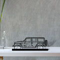 wrangler-2019-2 Silhouette Metal Art Stand - Tinvibe