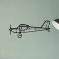 Yak 18T Classic Aircraft Silhouette Metal Wall Art - Tinvibe