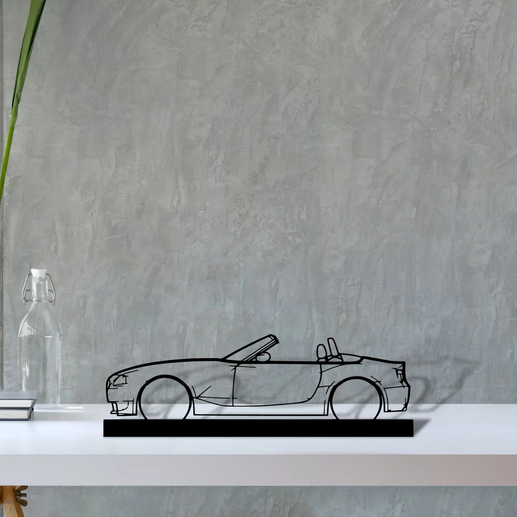 z4m-roadster-e85 Silhouette Metal Art Stand - Tinvibe