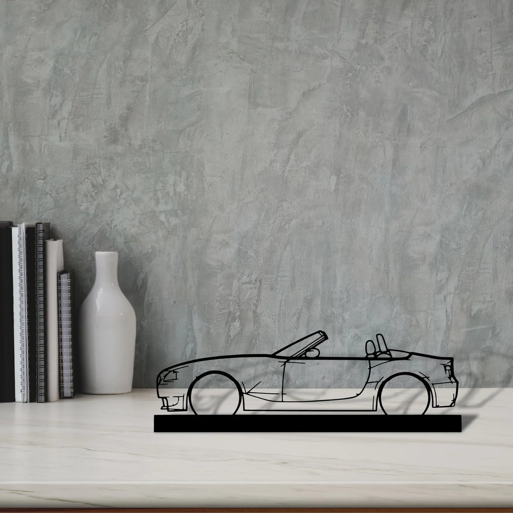 z4m-roadster-e85 Silhouette Metal Art Stand - Tinvibe